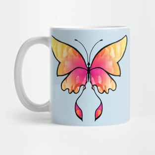 Fiery Butterfly Mug